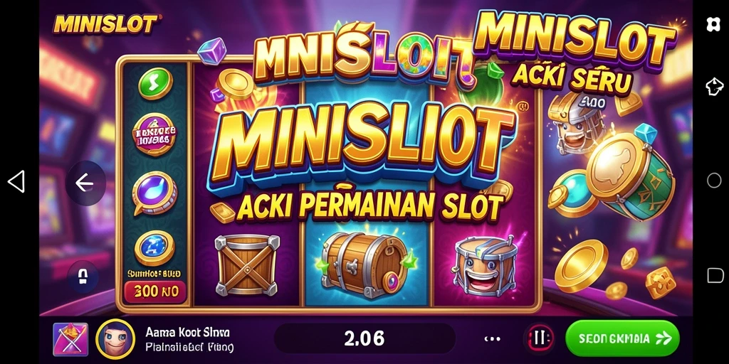Screenshot MINISLOT yang menunjukkan aksi seru dengan gameplay yang menegangkan.