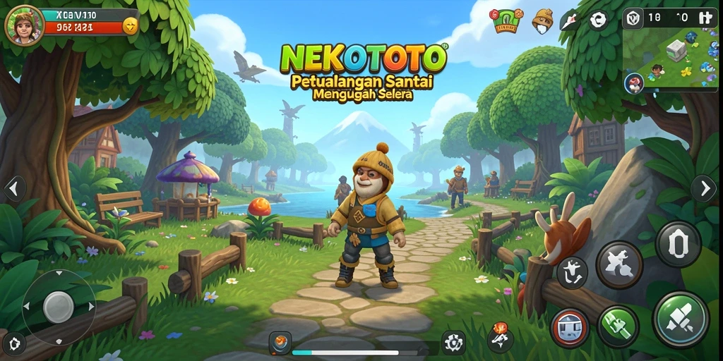 Gameplay <strong>NEKOTOTO</strong> yang lucu dan menyenangkan.