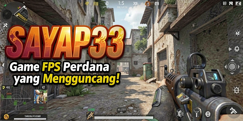 Tampilan gameplay intens dari SAYAP33 yang penuh aksi.