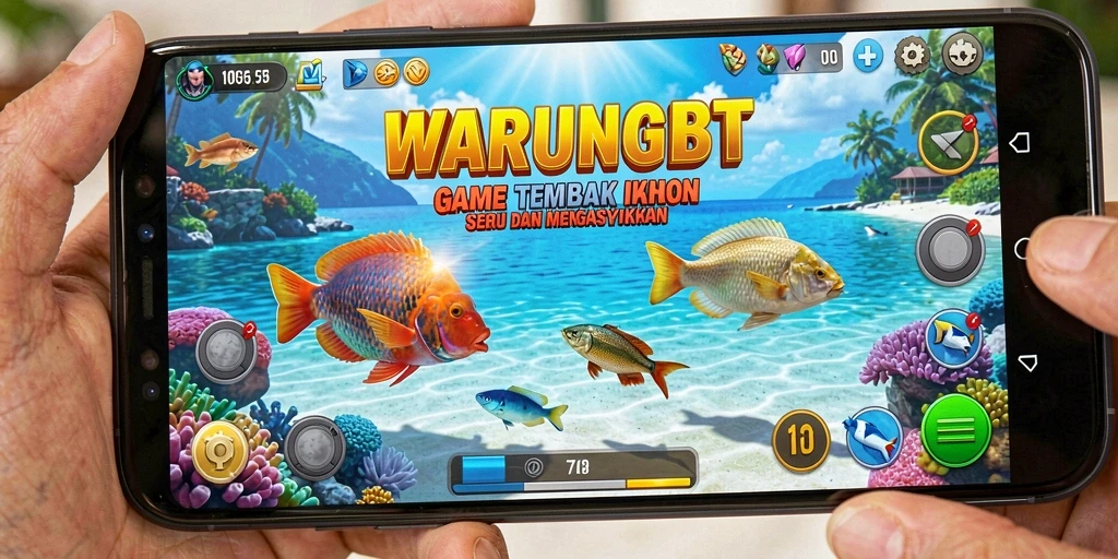 Tampilan menarik dengan beragam aksi Tembak Ikan di WARUNGBET.